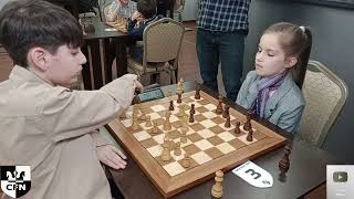 A. Movsisyan (1496) vs M. Myagkova (1036). Chess Fight Night. CFN. Rapid