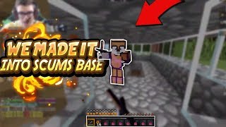 Minecraft HCF - WE MADE IT INTO SCUMS BASE!! ( Arcane Factions )