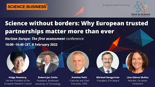Science without borders: Why European trusted partnerships matter more than ever