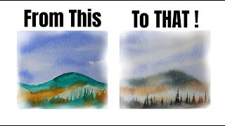 This is THE FIRST Watercolor Mistake ALL Beginners Make When Starting Out (And How to Fix It!)