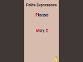 Polite Expressions Lesson for Preschool and Kindergarten by Learn The Basics