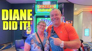 Lucky Lady Diane Lands Her FIRST EVER Max Bet Bonus!!