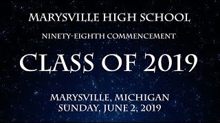 Marysville High School's 98th Commencement