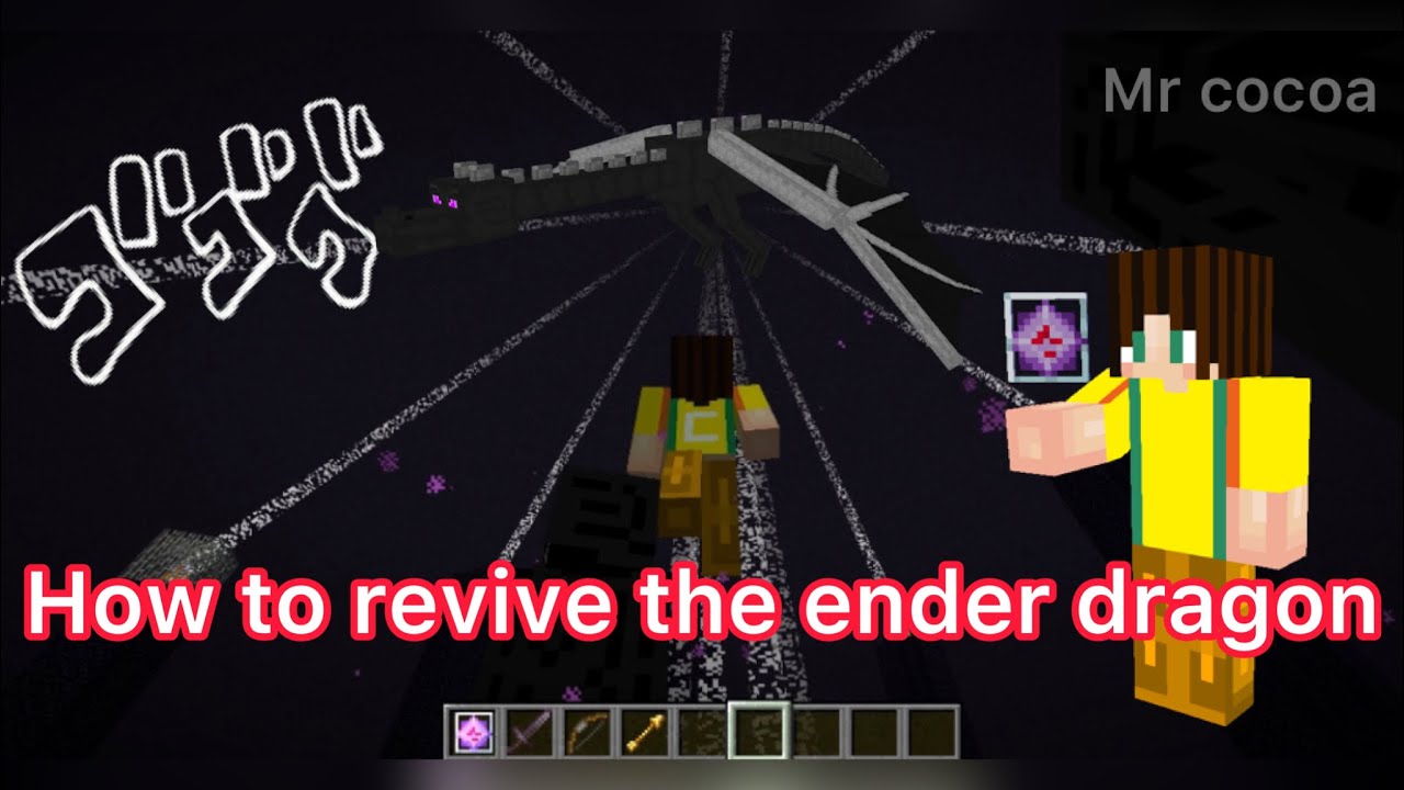 (Minecraft)How To Resurrect The Ender Dragon - YouTube