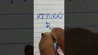 Rituraj name logo ❤️#comment your name #viral #trending #shorts