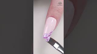 French Glitter Marble Nail Art| BORN PRETTY