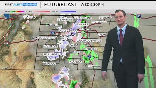 Christmas Day snow across Colorado's mountains, rain showers possible in Denver