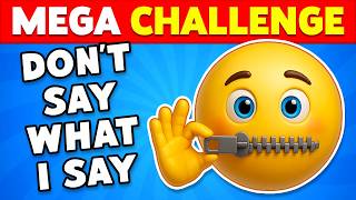 Avoid Saying The Same Thing As Me π€ MEGA CHALLENGE π₯π©