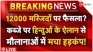 Big Action On Masjid Live: 12000 मस्जिदों पर फैसला? कब्जे पर हिन्दुओं के ऐलान से मचा हड़कंप!