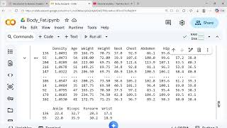 Body Fat Prediction Using Regression in Python | Data Science Project – Part 3: Multiple Regression.