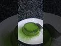 3 ingredients matcha pudding 🍮