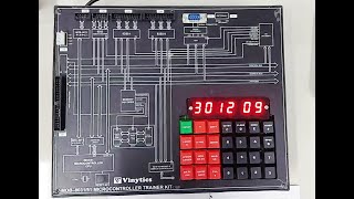 Lecture 1: Addition of two numbers using 8051 microcontroller trainer kit