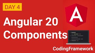 Angular 20 Tutorial Day 4 | Components Explained with Examples