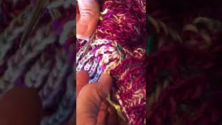 6 Stitch Brioche Knit Decrease