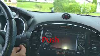 Change wipers on Nissan Juke