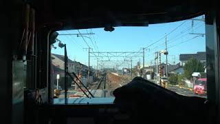 [4K前面展望]伯備線 岡山→備中高梁 Cabview:Hakubi Line Okayama to BicchuTakahashi