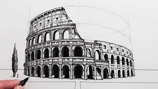 Download How to Draw The Colosseum in Perspective mp3