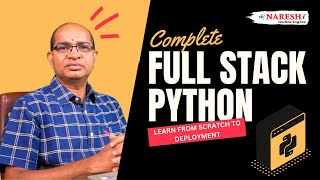 Complete Full Stack Python Course Modules Explained | Learn from Scratch to Deployment | Naresh IT