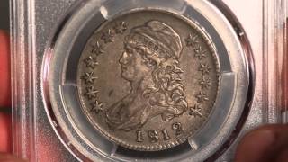 CoinGuy Ep 4: 1812 Capped Bust Half Dollar PCGS VF35, Original Surfaces!