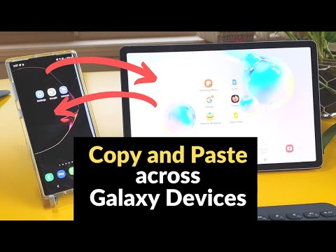 Cómo copiar y pegar en dispositivos Samsung Galaxy como S21, Note 20, Tab S6 y S7