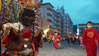 2022年4月16日三重 鎮天宮 東巡 進香 花蓮 勝安宮 進廟 夜宿