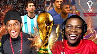 ARGENTINA v FRANCE | prof Bof v @MackiePES THE FIFA WORLD CUP FINAL!🏆