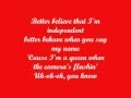Rochelle Diamante - Queen Bee - Lyrics