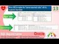 Oracle SQL Practical question Write a sql to replace the comma separated value