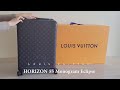 Unboxing - Louis Vuitton HORIZON 55 Monogram Eclipse 루이비통 캐리어