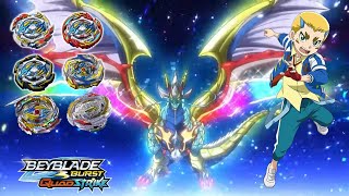 All Moves of Dante Koryu/Dragon in Beyblade Burst From Season 4-7