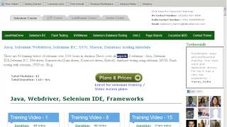 Selenium Tutorial Training - Example WebDriver RC Java Grid Part 2