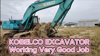 💲KOBELCO🌟 EXCAVATOR💲Start Working First Day At New Wearhouse #kobelco #excavator #subscribe #shorts