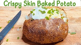 The Secret To Crispy Skin Baked Potatoes | How To Bake Potatoes | Baked Potato R