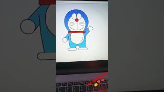 Doremon Design Using Python Turtle Graphics💗❣️💝🐢||Python Programming 💝
