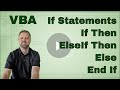 Using the If ElseIf Else Statement in Excel VBA (Macro)