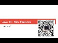 Java 14 - New Features