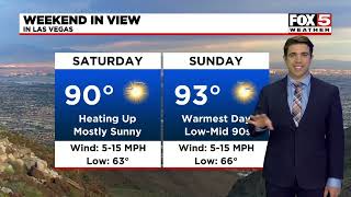 Temperatures On The Rise in Vegas / Matt Gontarek