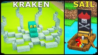 Minecraft | TOP 15 Pirate Build Hack and Ideas