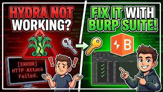 Pentesting General | Hydra NOT Working? Fix HTTP Login Attacks with Burp Suite