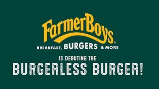 Introducing the NEW Burgerless Burger! | Farmer Boys®