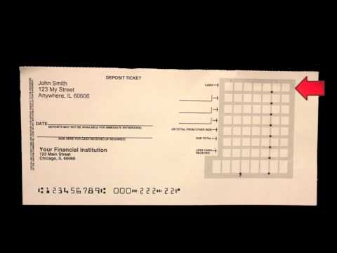 How to Fill Out a Deposit Slip - Carousel Checks How to Fill Out a Deposit Slip - Carousel Checks