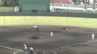 2015秋 関東 1回戦 桐光学園vs木更津総合 5回裏 桐光一塁・桂川ナイスプレー！