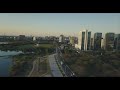 Por do Sol na Orla do Guaiba (Porto Alegre) - Drone Picture