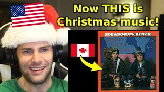 American Reacts to Bob \u0026 Doug McKenzie - The Twelve Days of Christmas