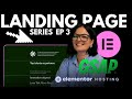 GSAP Elementor Landing Page Series - VID 3/8 - Elementor WordPress Tutorial Flex Container