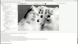 Explosion using physics impulse + mesh collider test with terrain