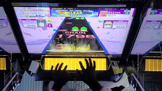 【CHUNITHM台灣】妖怪ですから(MASTER) ALL JUSTICE [FULL CHAIN] 手元