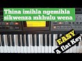 Thina imihla ngemihla itende tutorial in G#/Ab/A flat||How to play itende keyboard style