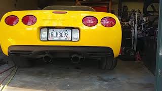 C5 corvette with torquer v4 camshaft