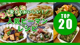 【人気！ピーマンレシピTOP20】炒め物やおひたし、肉詰めや塩昆布和えなど！おかずやおつまみ♪レシピ色々｜macaroni（マカロニ）